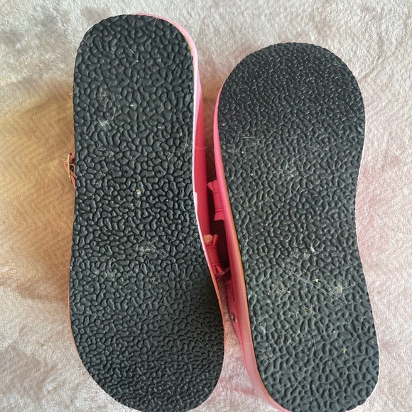 Pink Platform Wedges Size 9 - Picture 5 of 5